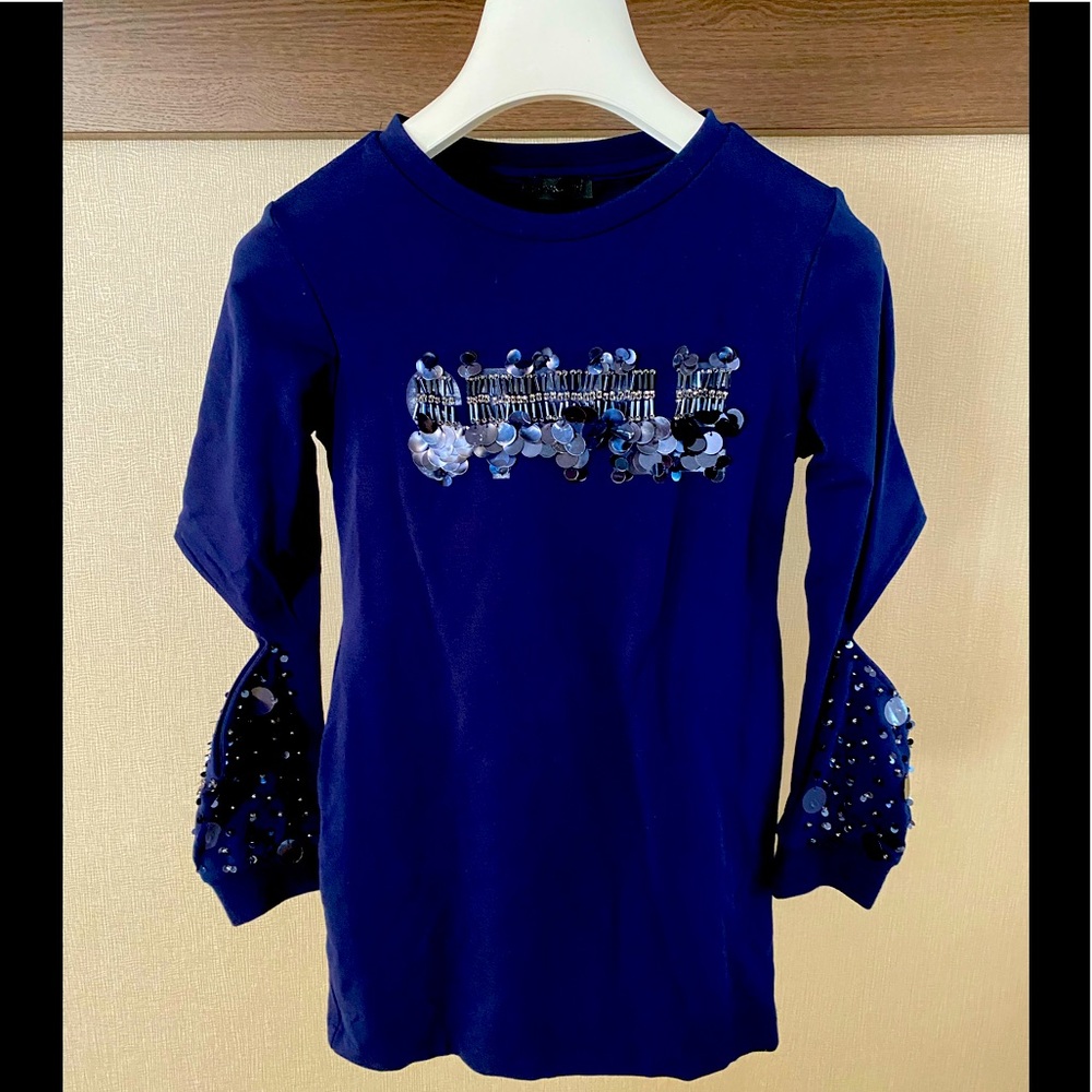 FUN & FUN Girls Blue Dress Eur Size 34